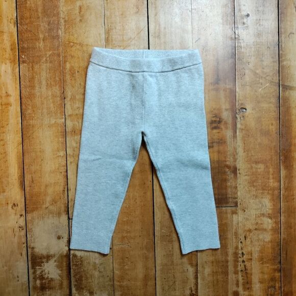 Gap leggings 2T gray stretchy cotton footless tights spring summer - Picture 1 of 5